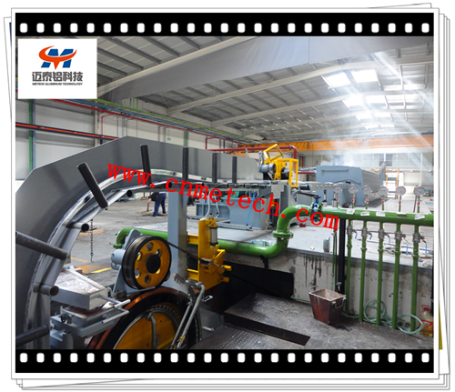 Aluminum Alloy Rod Continuous Casting And Rolling Line Machine